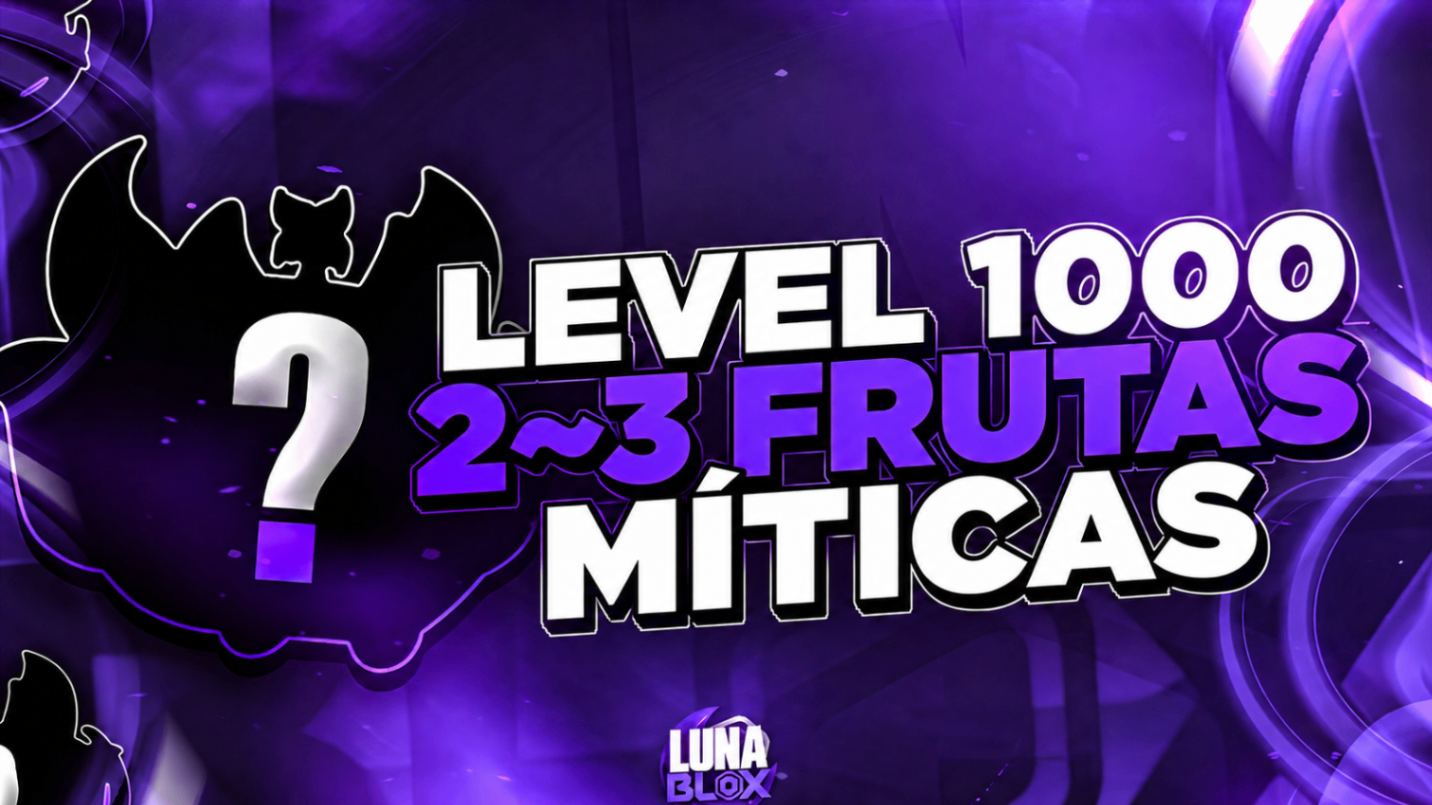 🍎 LV1000 + 2~3 FRUTAS MÍTICAS