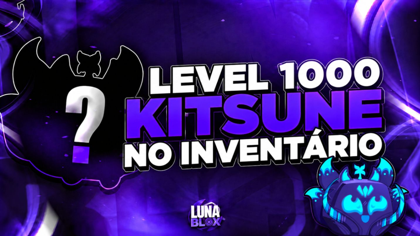 🦊 LV1000 + KITSUNE NO INVENTÁRIO