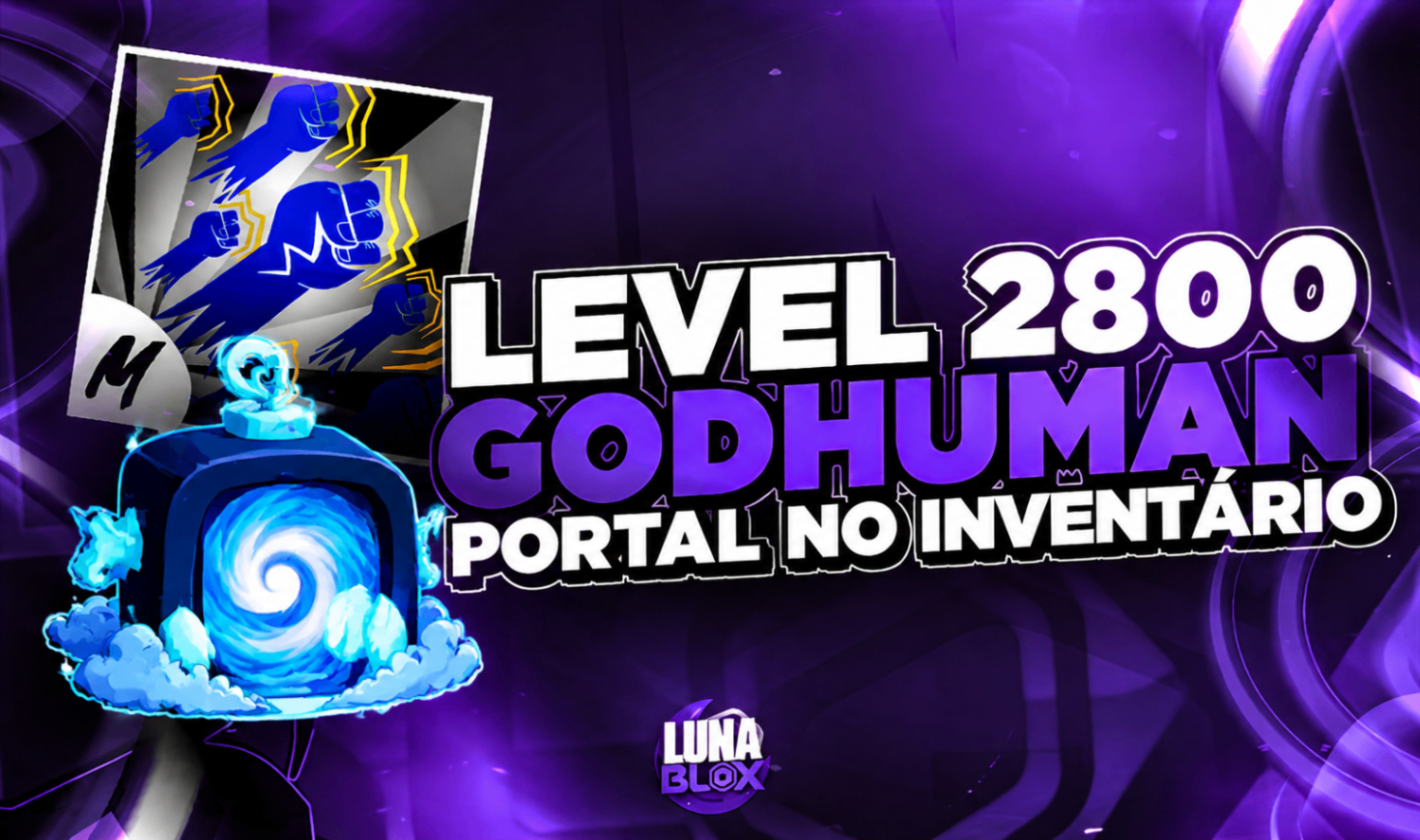 🌀 LV2800 + GOD + PORTAL NO INVENTÁRIO
