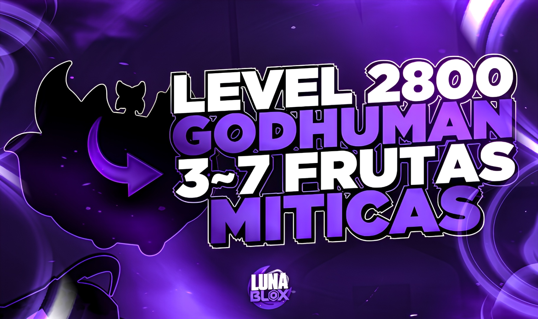 🍎 LV2800 + GOD + 3~7 FRUTAS MÍTICAS
