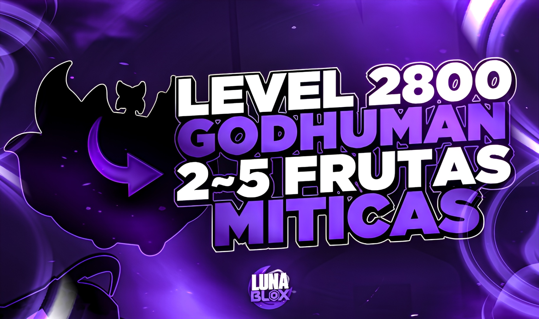 🍎 LV2800 + GOD + 2~5 FRUTAS MÍTICAS