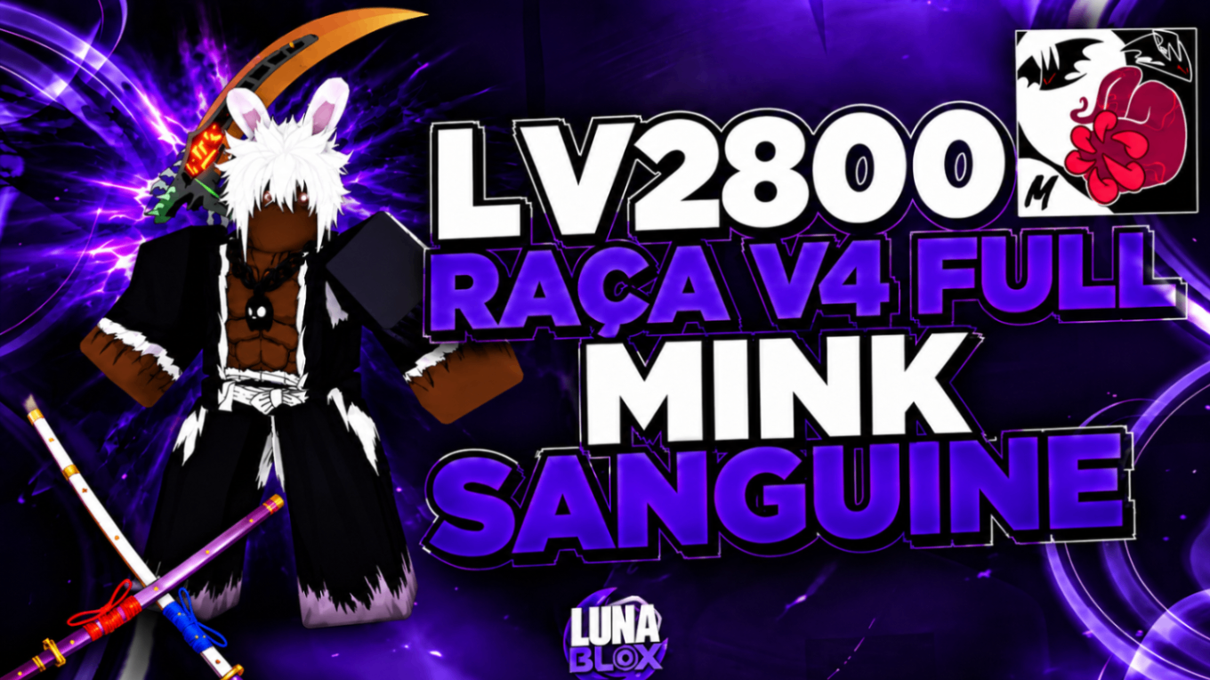 🐰 LV2800 + RAÇA V4 (FULL) MINK + CDK + SG